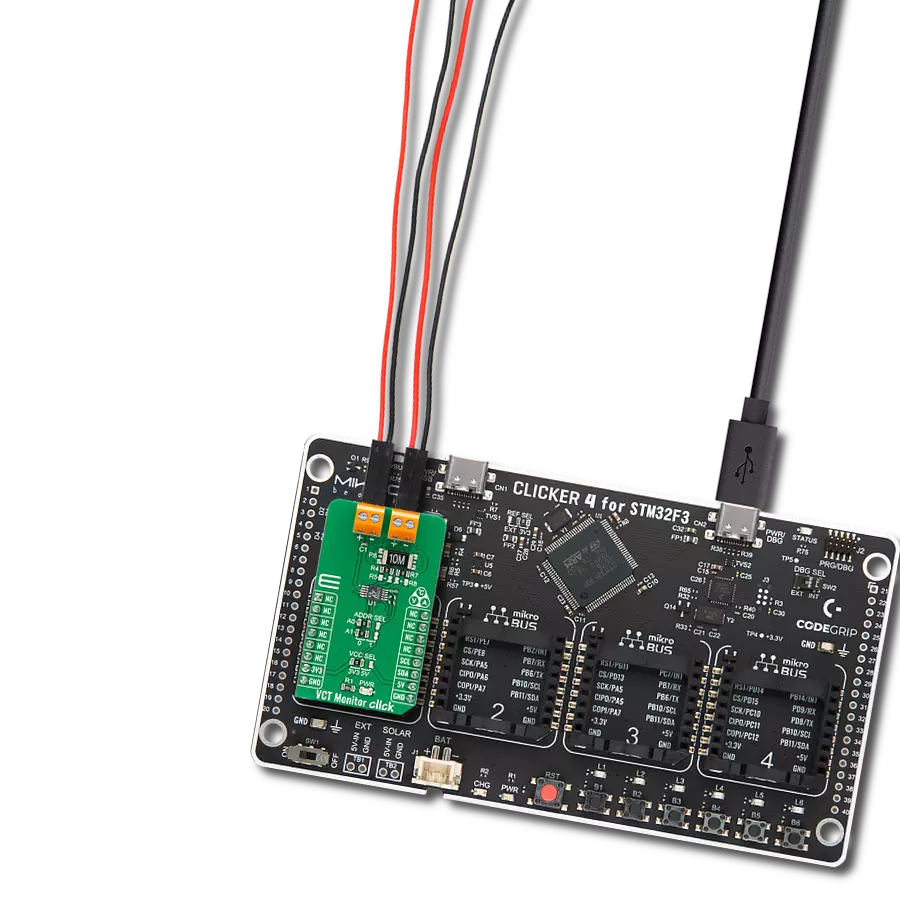 Master VCT monitoring with LTC2990 and STM32F302VC