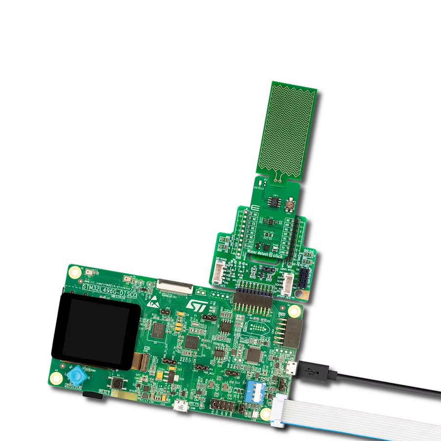 Instantly recognize and respond to the subtle touch of water with MCP606 and STM32L496AG
