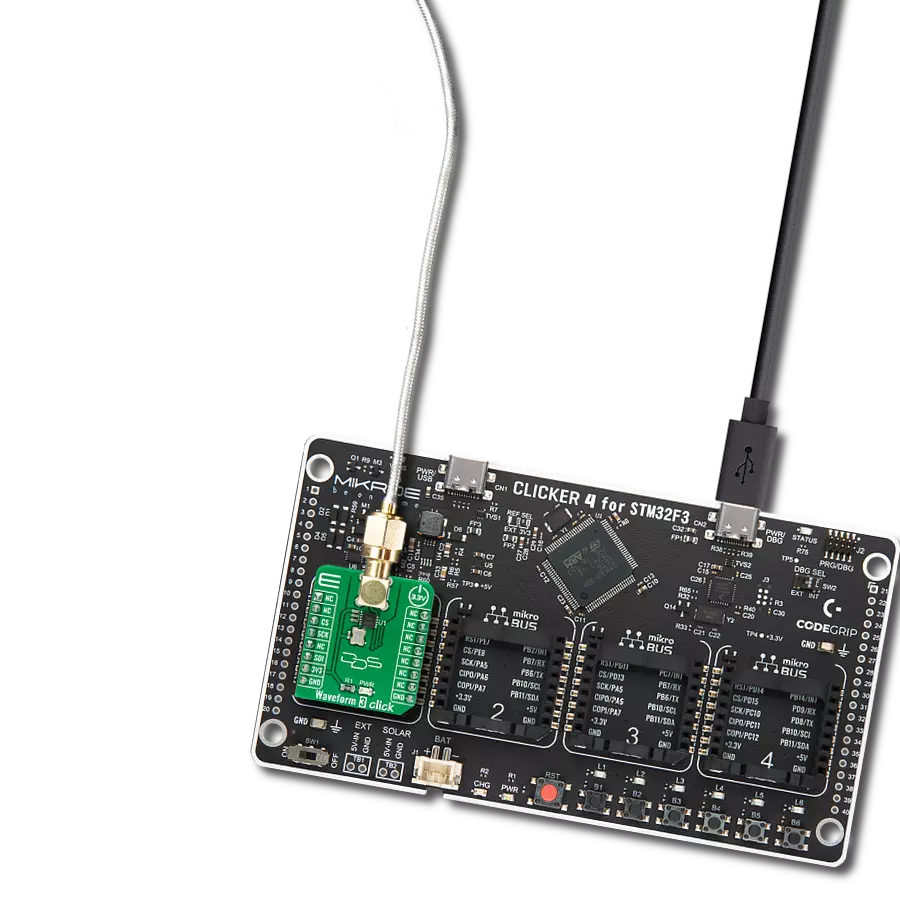 Build a various waveform signal generator with AD9837 and STM32F302VC