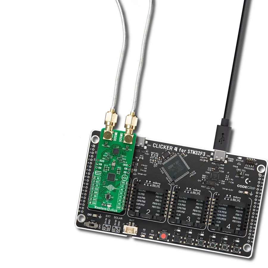 Create complex waveforms with AD9106 and STM32F302VC