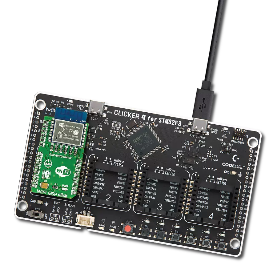 Provide wireless connectivity to your projects with ESP-WROOM-02 and STM32F302VC