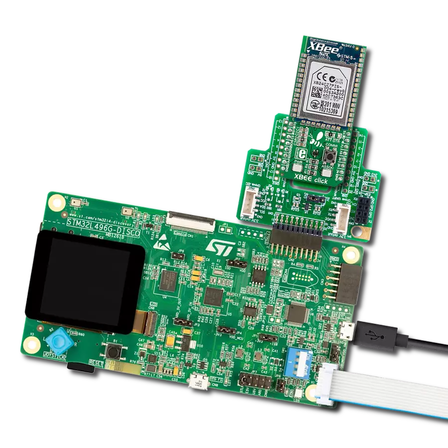 Add ZigBee wireless communication into your projects with XB24CZ7PIS-004 and STM32L496AG