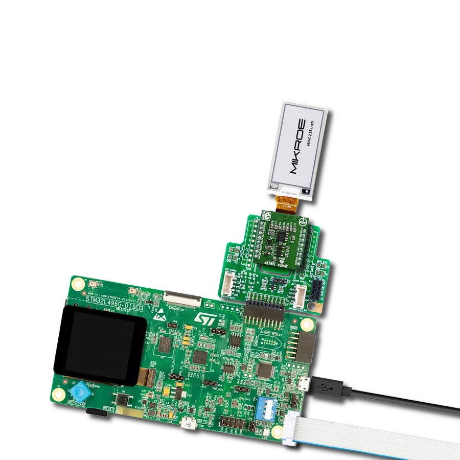 Create, command, and innovate like never before with eINK display and STM32L496AG