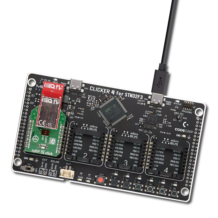 Experience the future of wireless communication with DCTR-72DAT and STM32F302VC