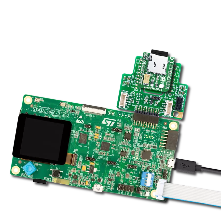 Transform your project into a mass storage powerhouse with microSD and STM32L496AG
