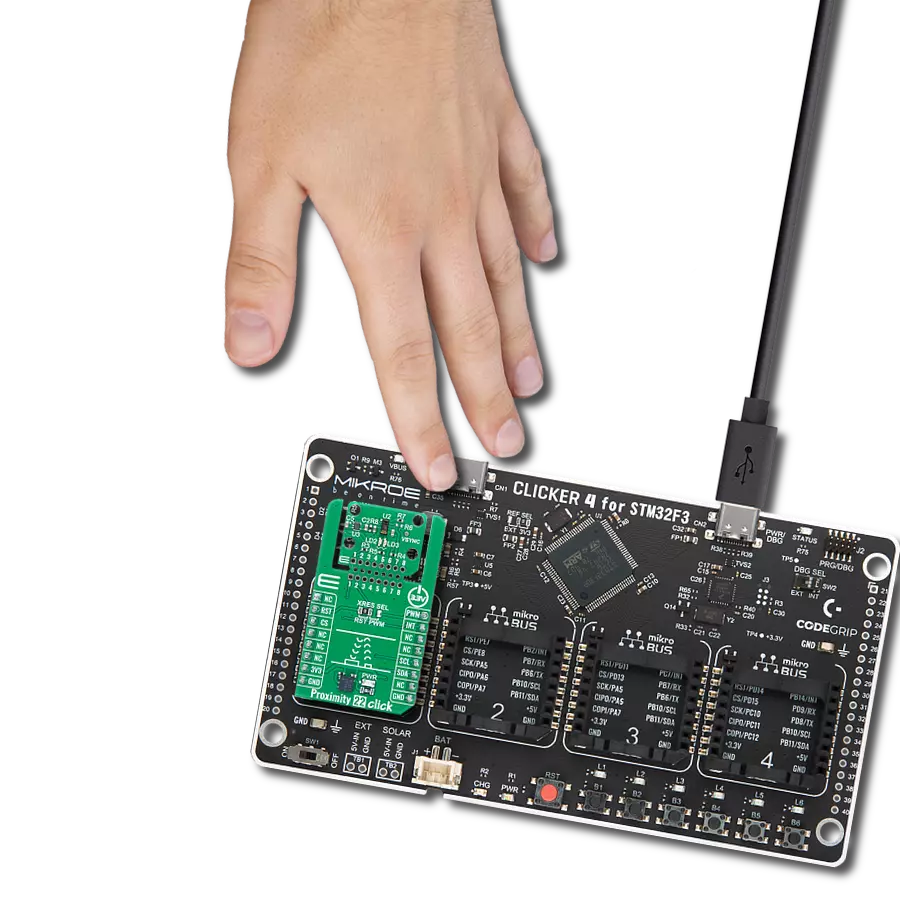 Get accurate proximity, ambient light, and color sensing with TCS3720 and STM32F302VC
