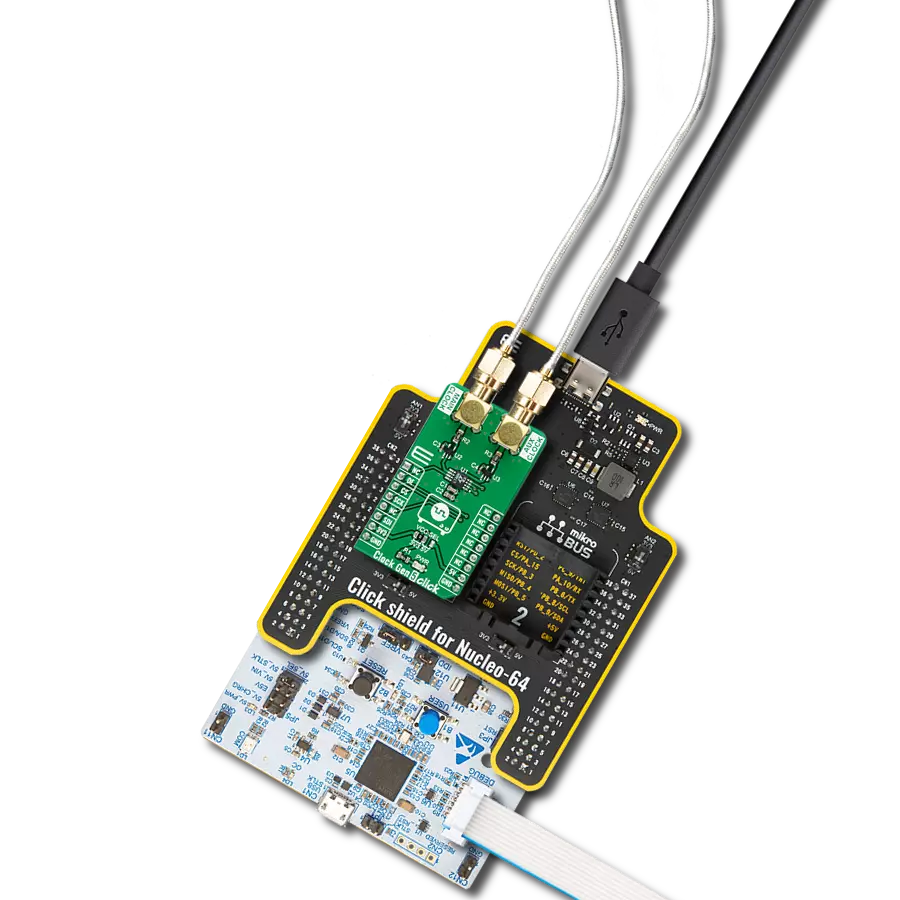 Create digitally controlled oscillator with LTC6903 and STM32G474RE