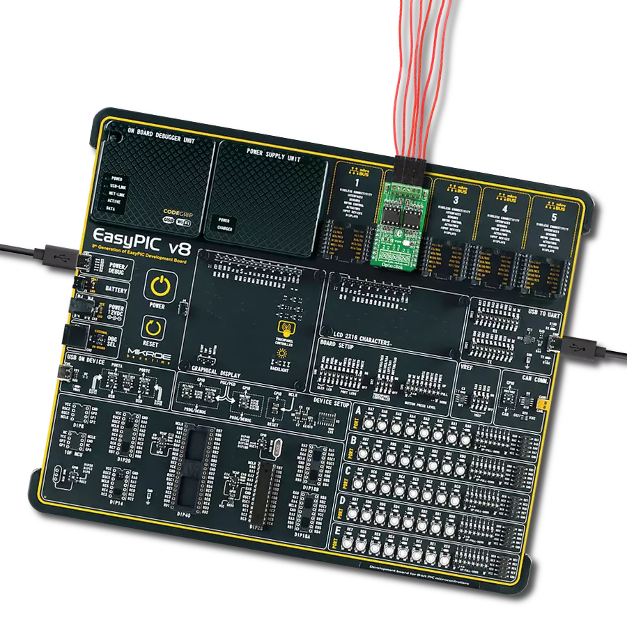 Achieve electrical isolation in various high-voltage applications with VO2630 and PIC18LF25K50