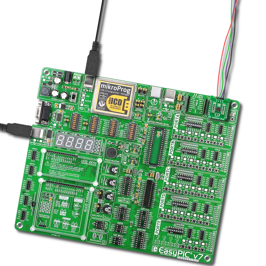 I2C Isolator Click with EasyPIC v7