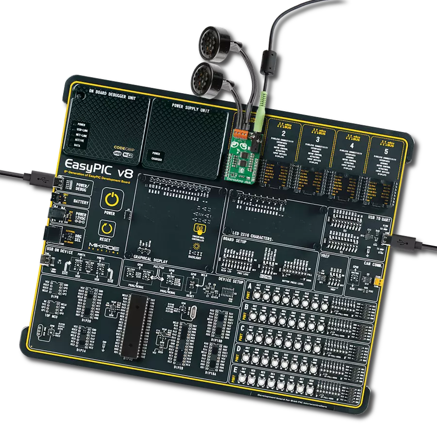 Experience the music like never before with LM48100Q-Q1 and PIC18LF46K22