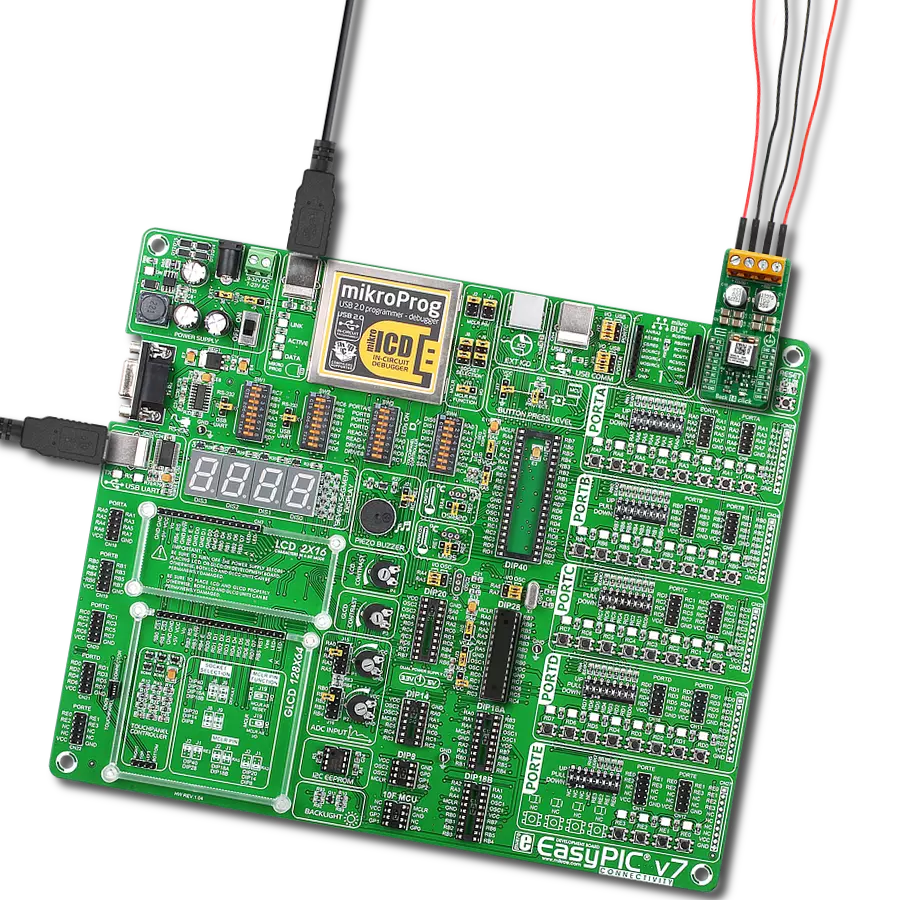 Buck 14 Click with EasyPIC v7