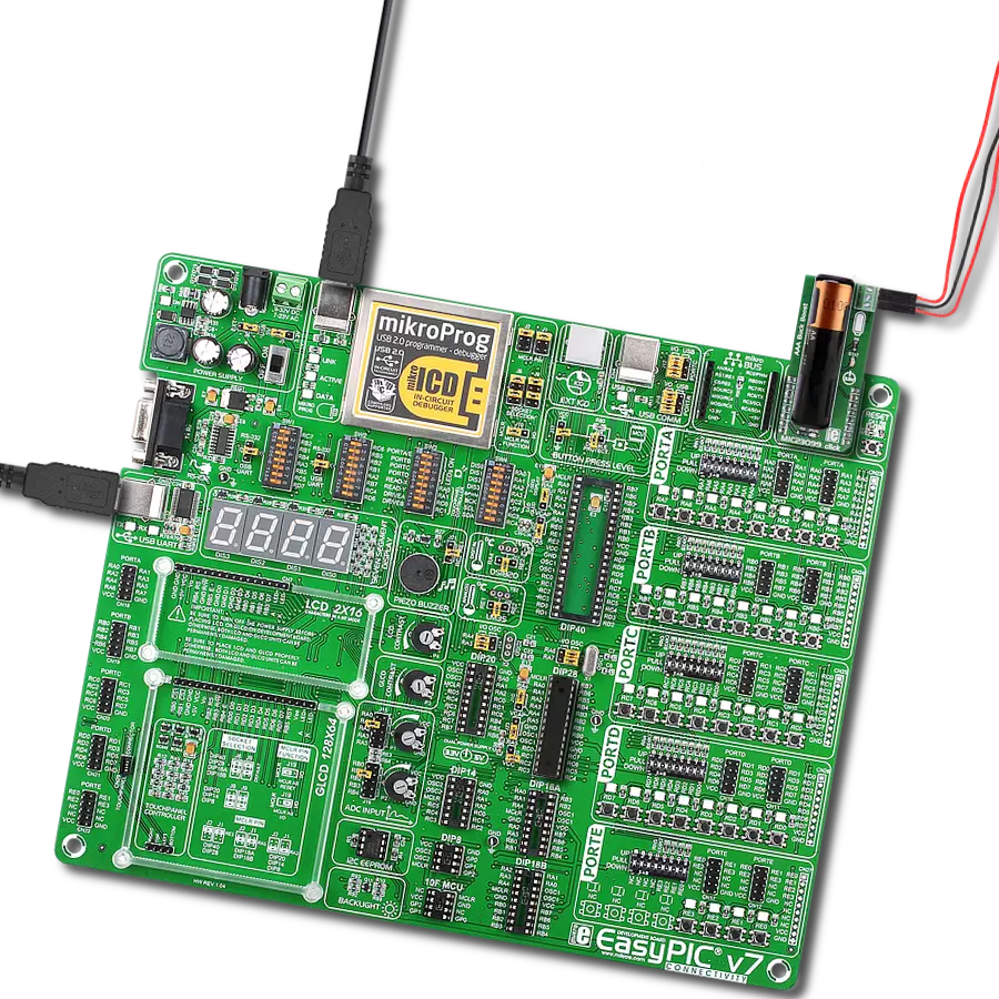 MIC23099 Click with EasyPIC v7