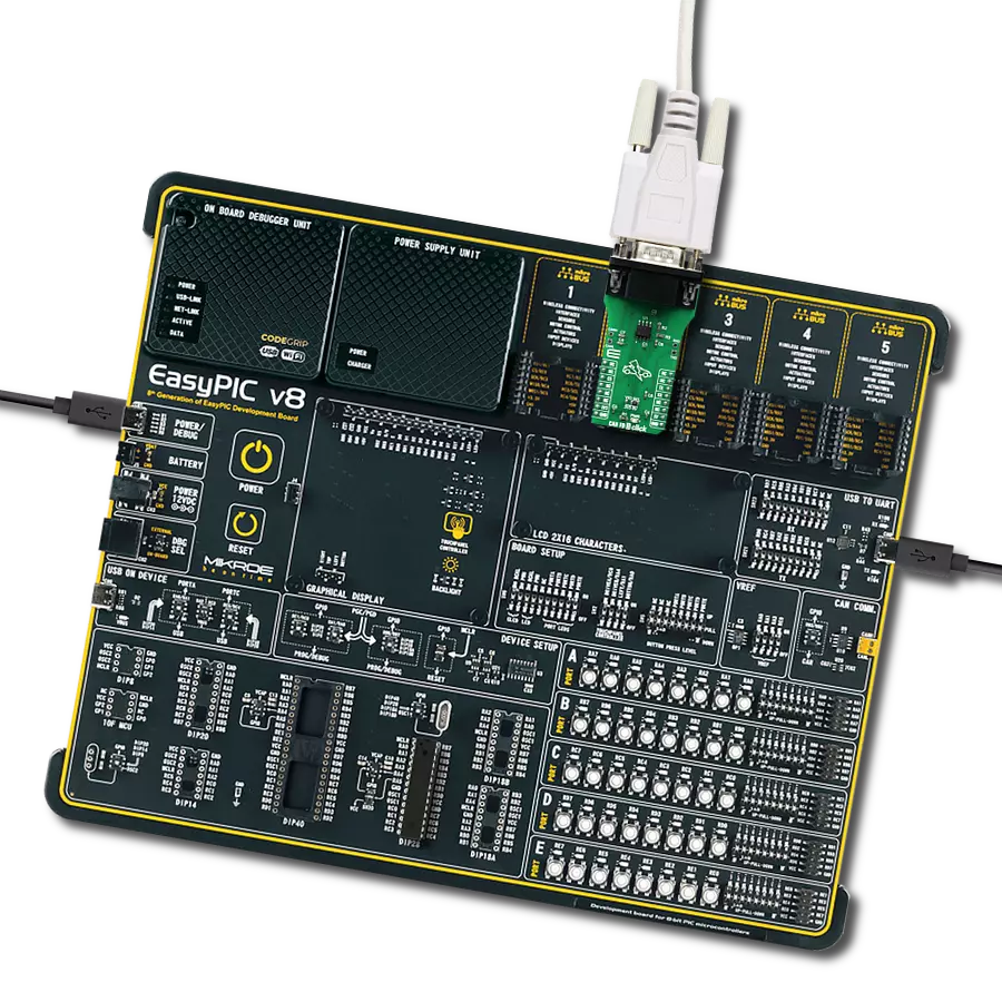 Harness the power of a high-speed CAN transceiver with TLE9251V and PIC18F25K50
