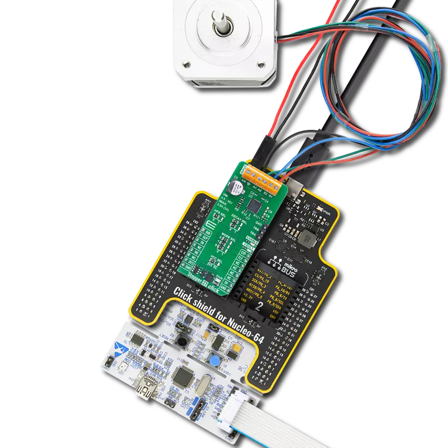 使用 MAX22210 和 STM32G071RB 实现平稳安静的步进电机控制