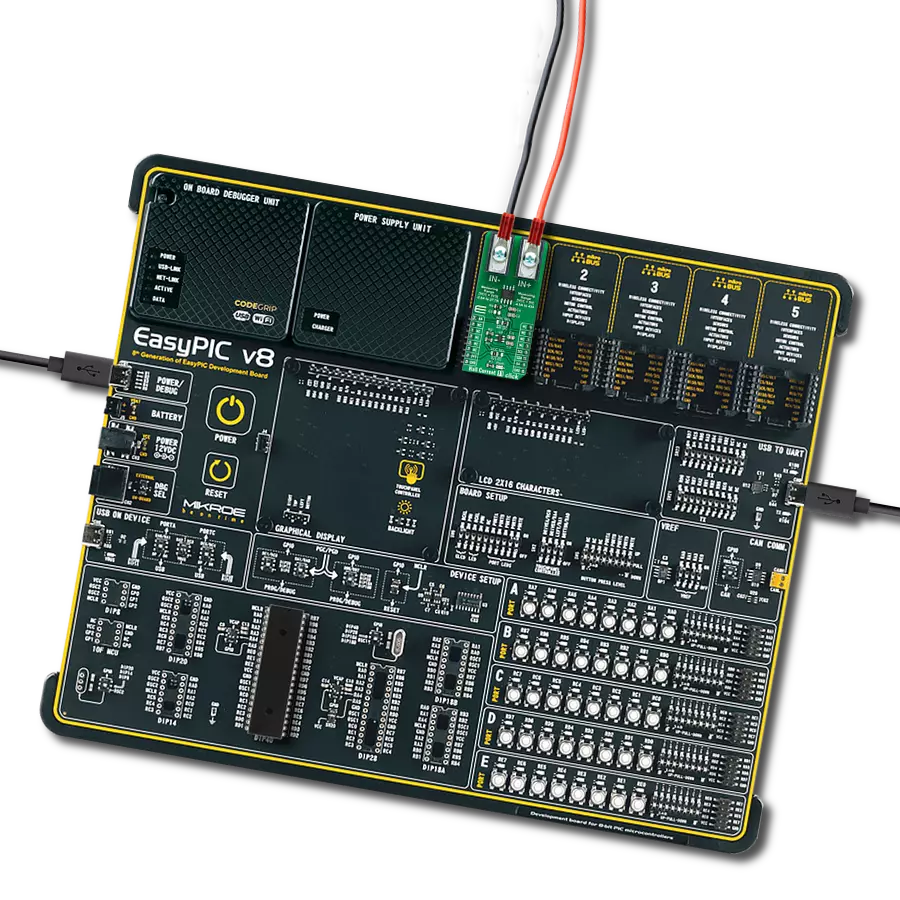 使用TMCS1108A2U和PIC18LF45K42清晰查看交流或直流电流特性