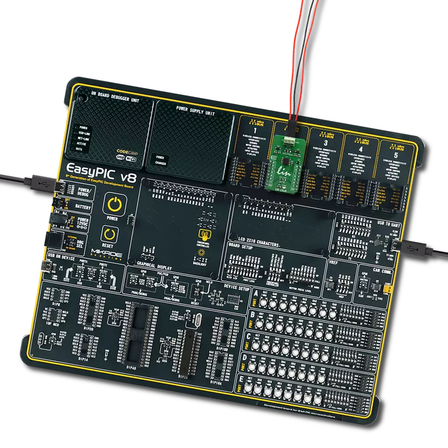 LIN Click with EasyPIC v8