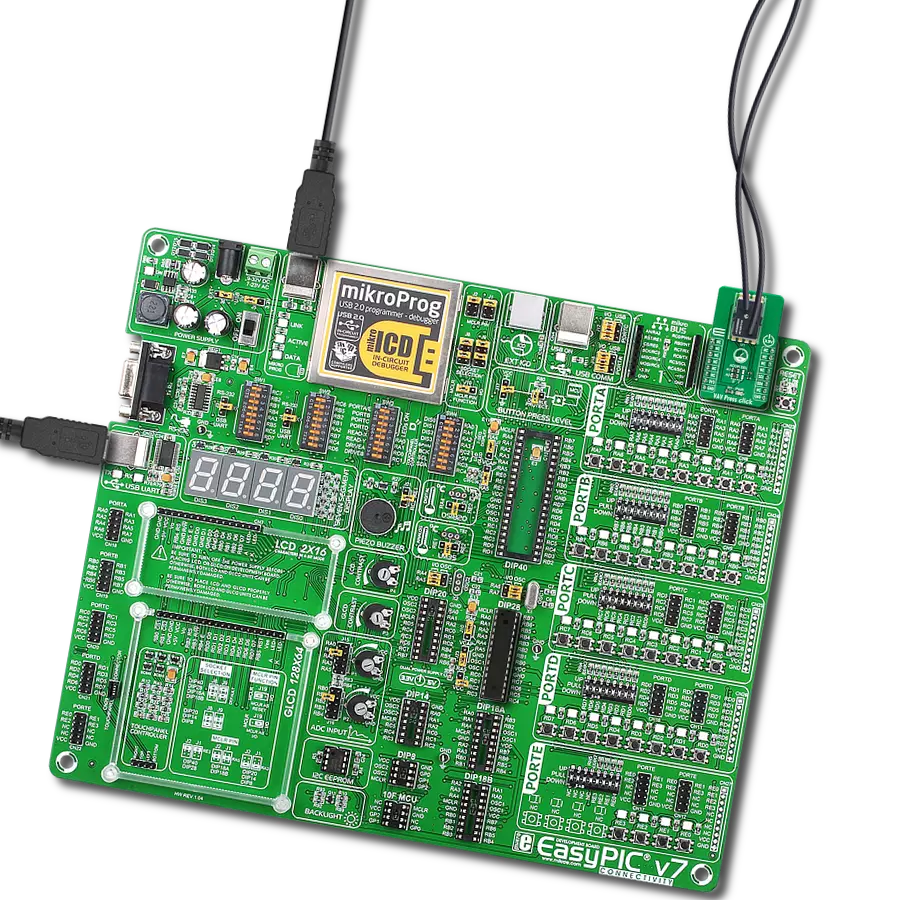 VAV Press Click with EasyPIC v7