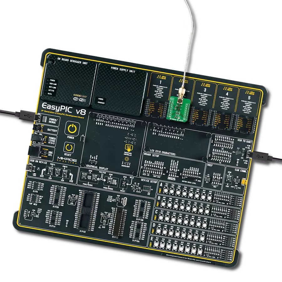Measure RF signal strength with the help of LT5581 and PIC18F2515