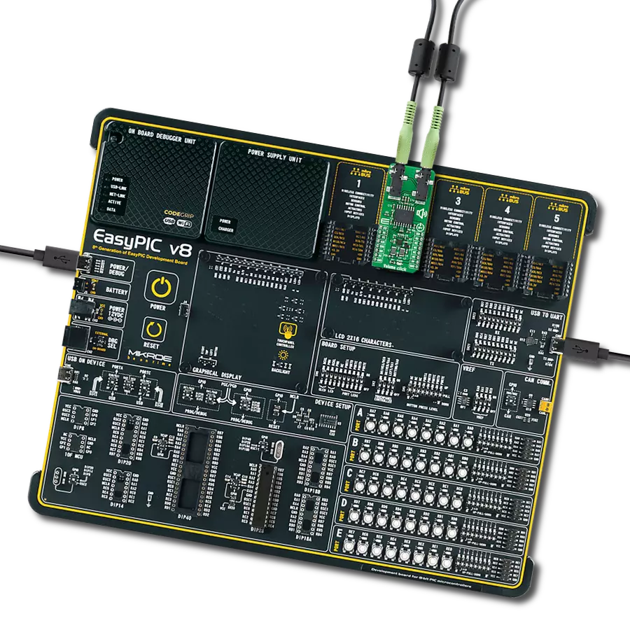 Shape your audio landscape with CS3310 and PIC18LF25K40