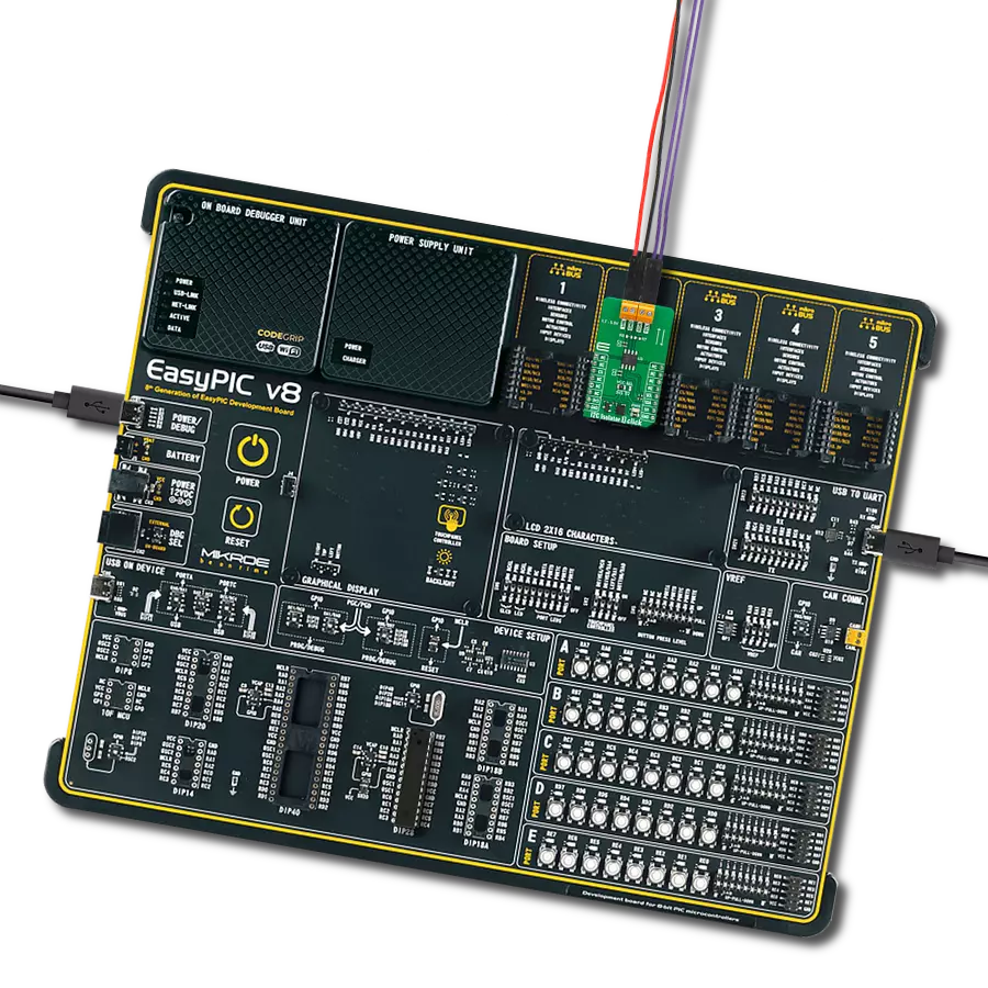I2C Isolator 7 Click with EasyPIC v8