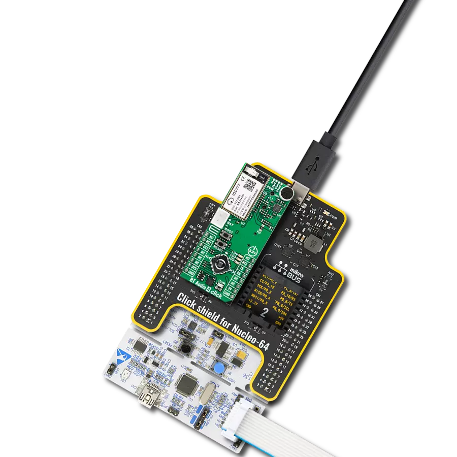 Experience high-quality wireless audio streaming over Bluetooth 5.4 with the IDC777-1 and STM32F103RB