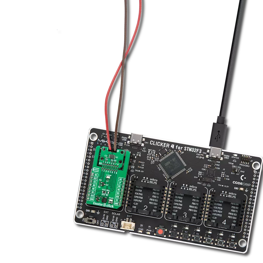 使用 S-35770 和 STM32F302VC 实现外部时钟脉冲的精确计数