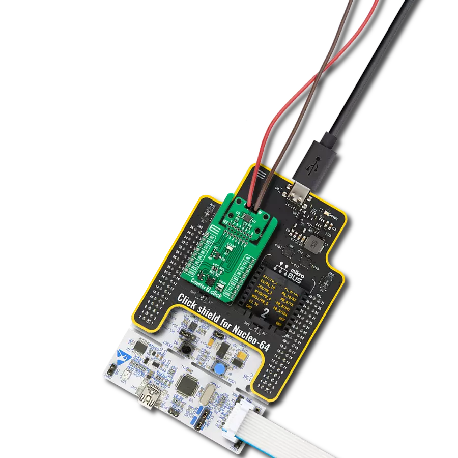 Get accurate counting of external clock pulses with S-35770 and STM32G071RB