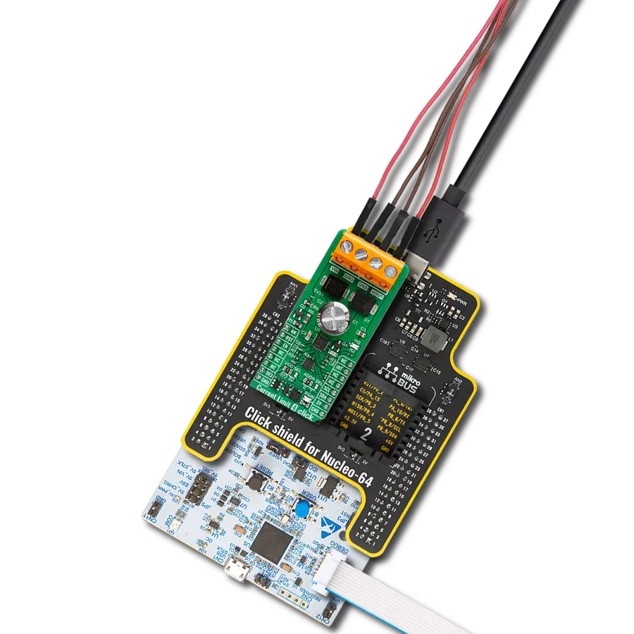 Safeguard your system from overloads and voltage surges with TPS259807O and STM32G474RE