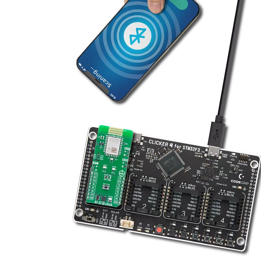 使用 CYW20822-P4TAI040 和 STM32F302VC，快速为嵌入式项目添加蓝牙低功耗连接