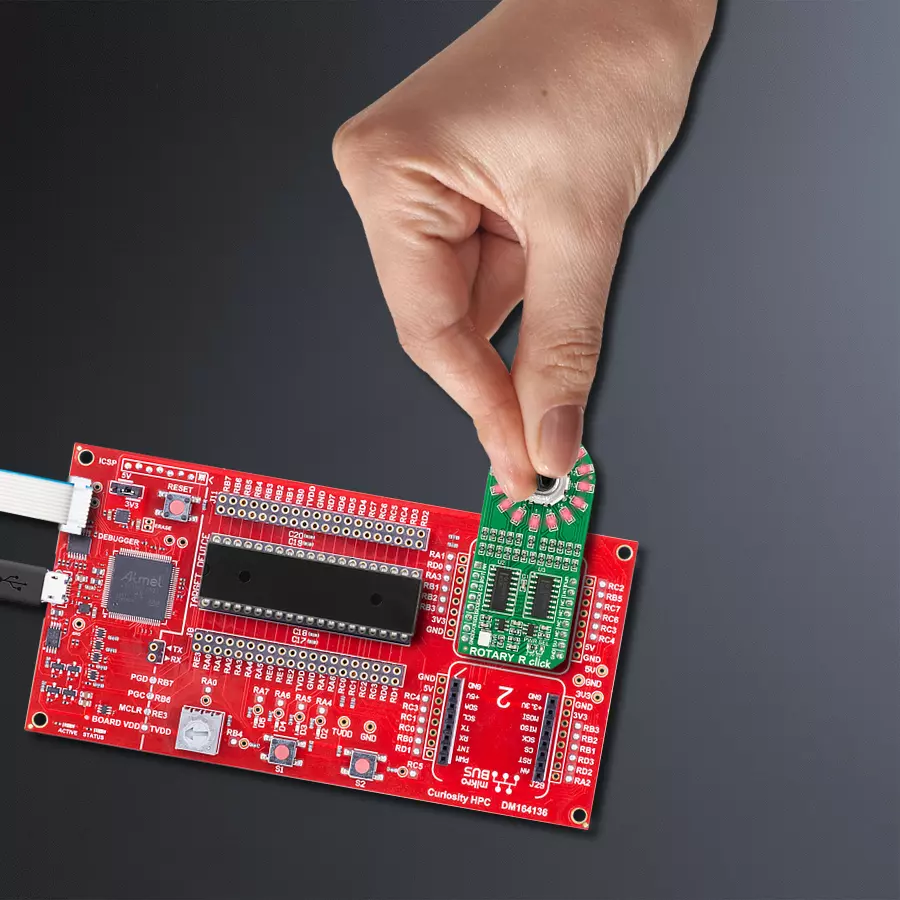 Curiosity HPC Access MB 1 - upright/background hardware assembly