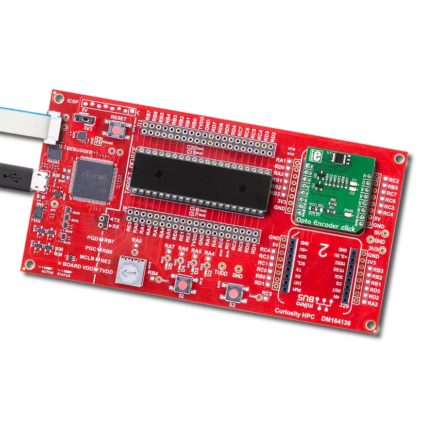 Opto encoder Click with Curiosity HPC