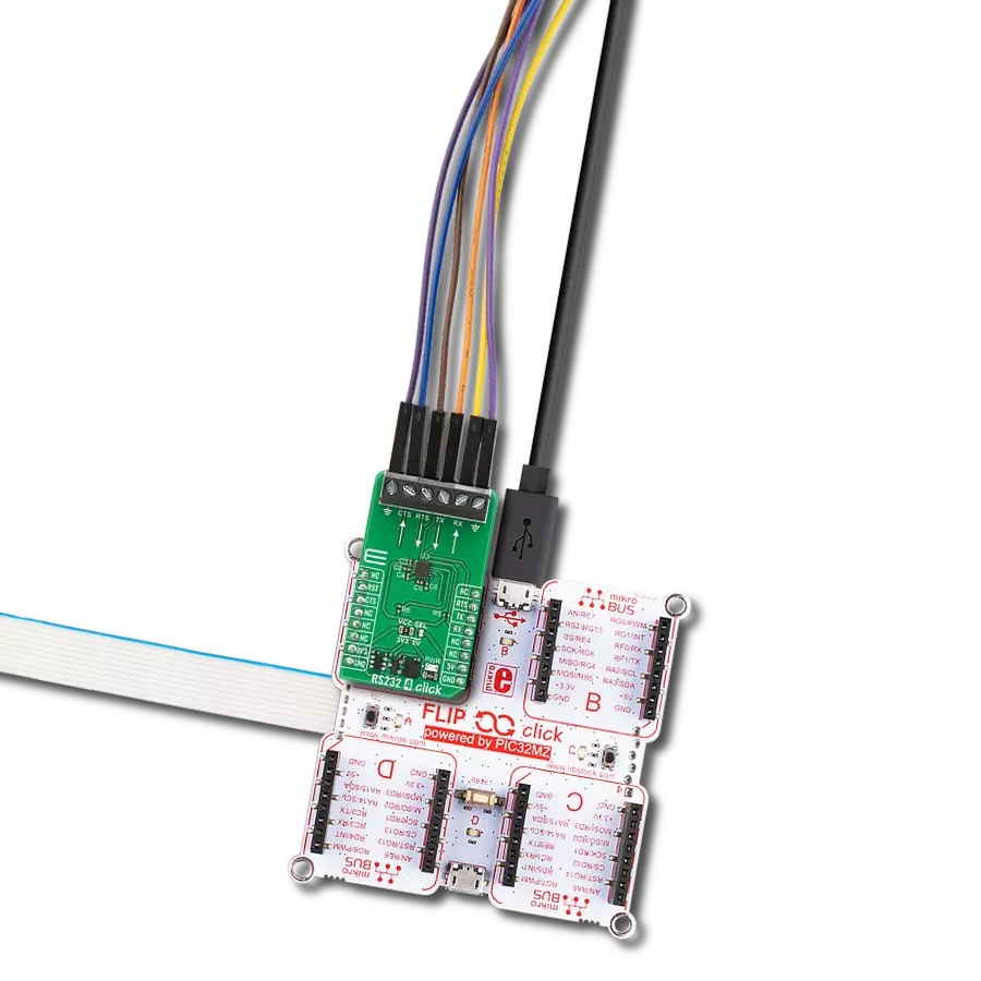 Add RS232 connectivity to embedded systems with distortion-free transmission using TRSF3232E and PIC32MZ2048EFH100