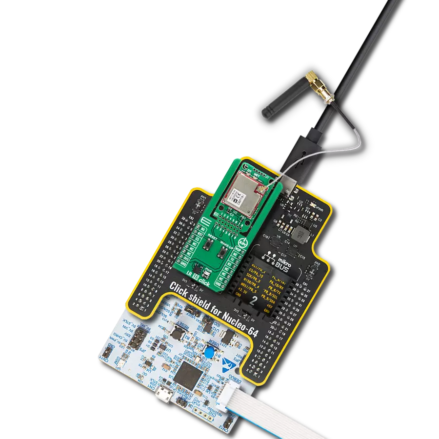 Get long-range wireless connectivity for IoT and industrial apps with WIRL-LORA Daphnis-I (2618011181000) module and STM32G474RE