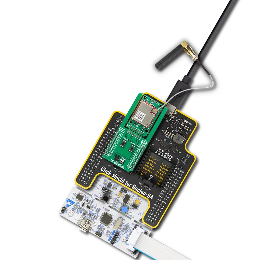 Get long-range wireless connectivity for IoT and industrial apps with WIRL-LORA Daphnis-I (2618011181000) module and STM32F410RB