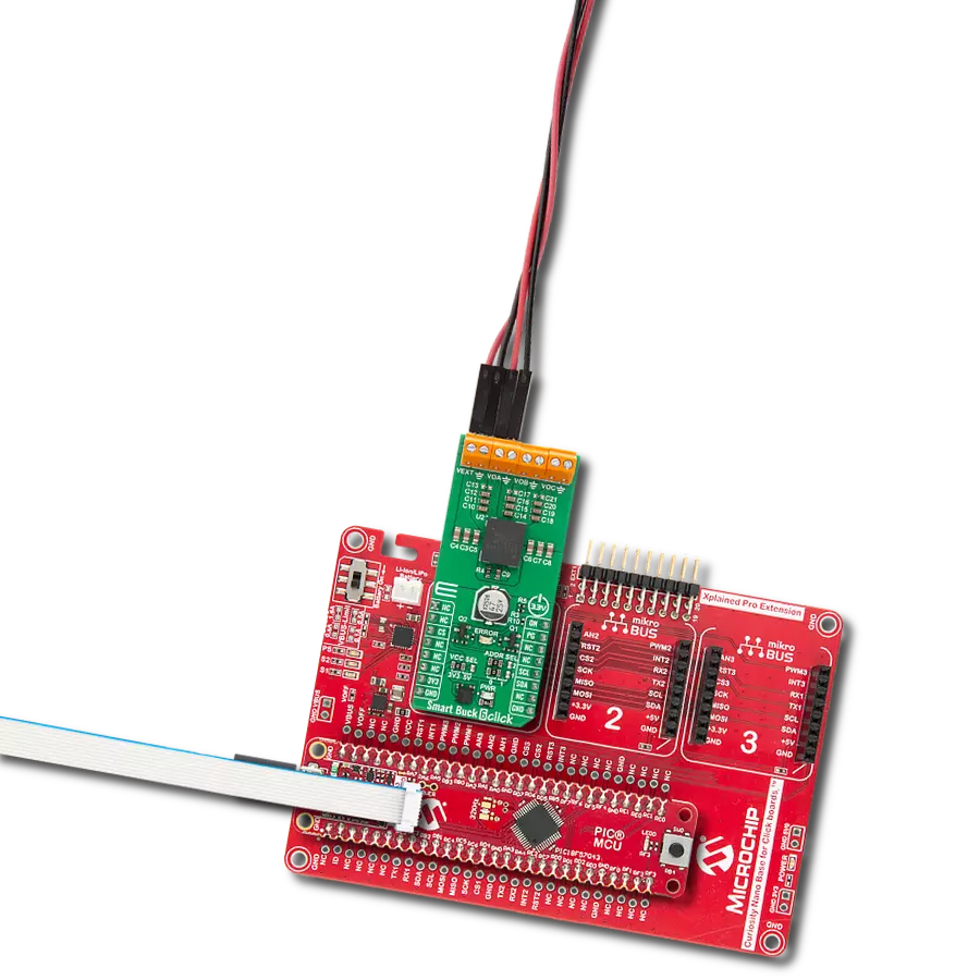 Deliver up to 3A for telecom and industrial applications with MPM54313 and PIC18F57Q43