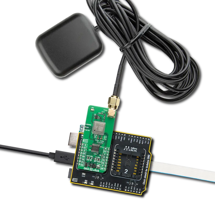 Get satellite-based positioning and navigation with LC76G (AB) and ATmega328