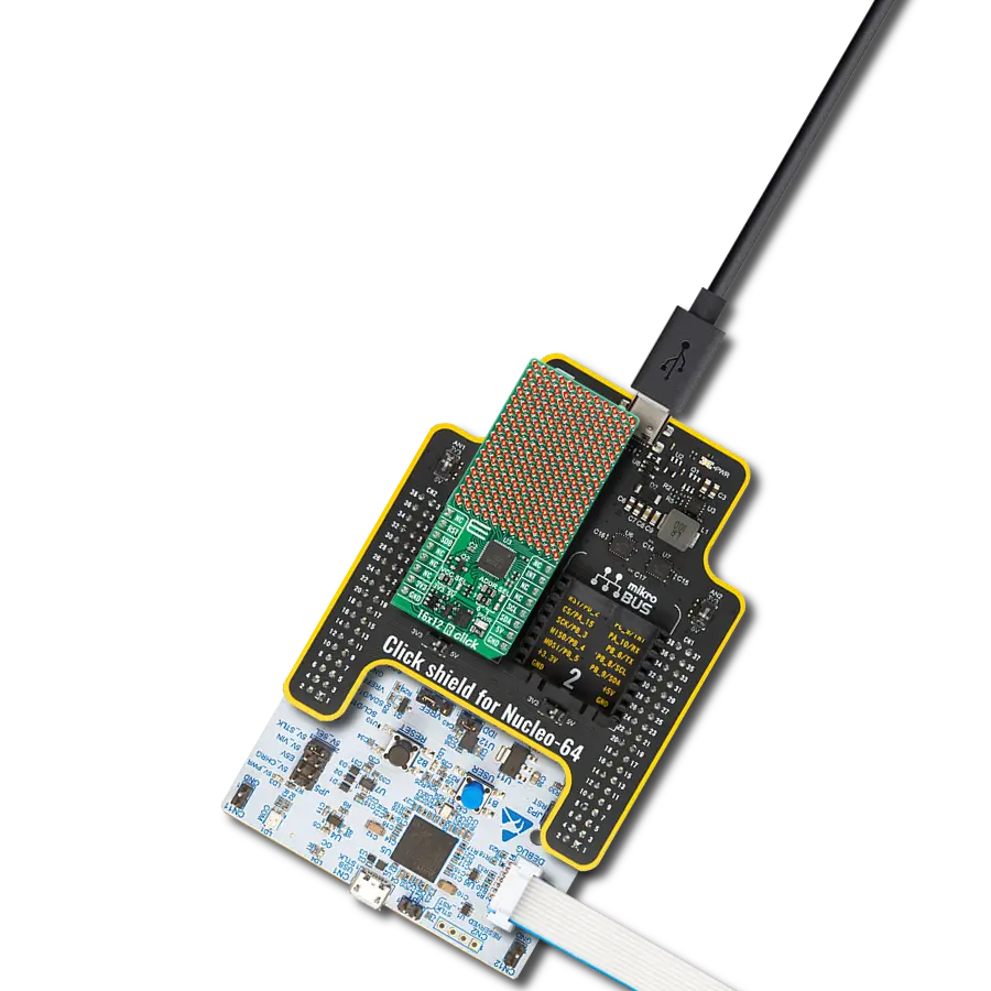 Create dynamic visual indicators, counters, and notifications with IS31FL3733 and STM32G474RE