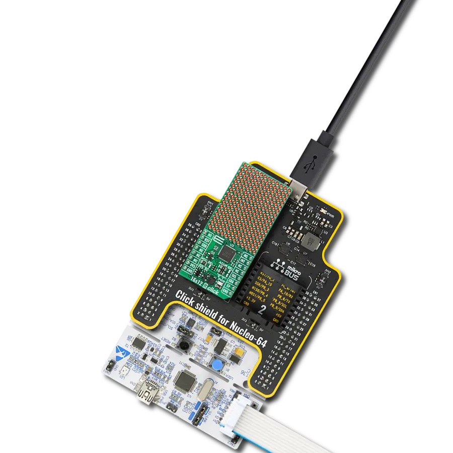 Create dynamic visual indicators, counters, and notifications with IS31FL3733 and STM32G071RB
