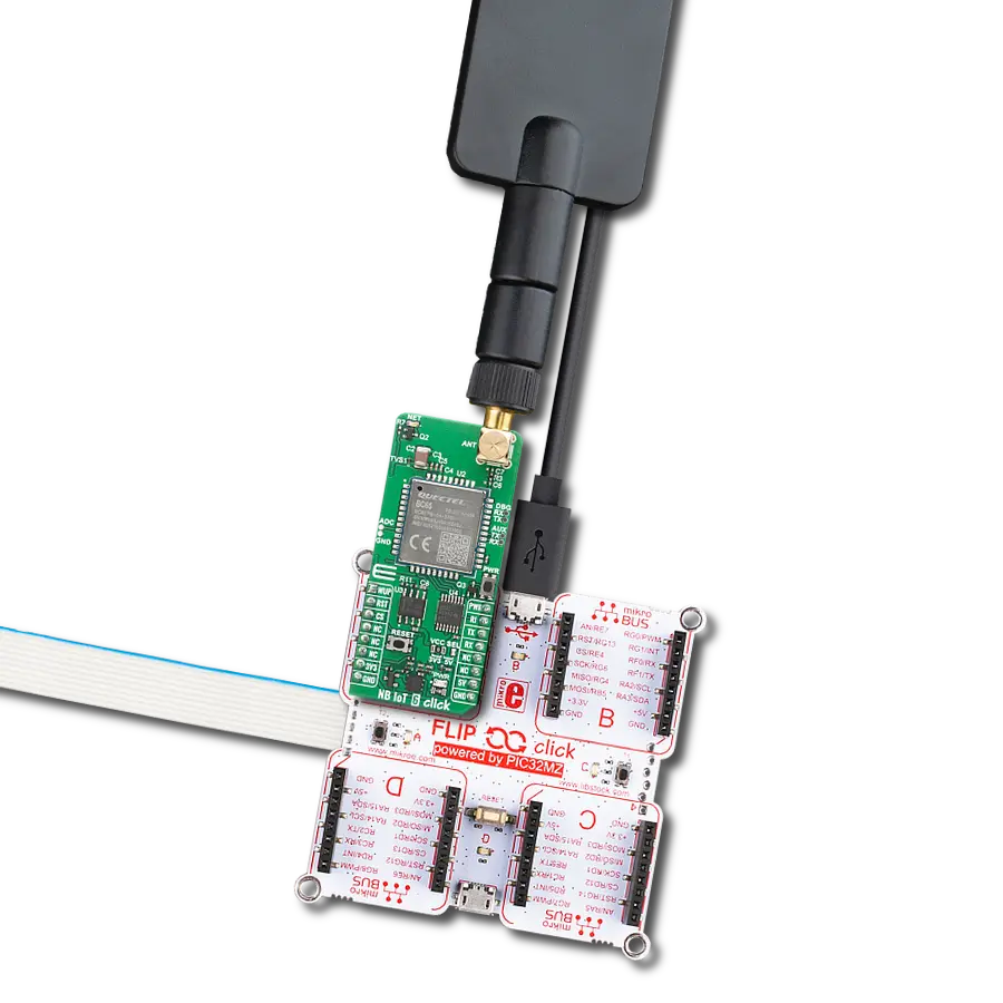 Connect smart meters and sensors over long distances using the BC65 and PIC32MZ2048EFH100