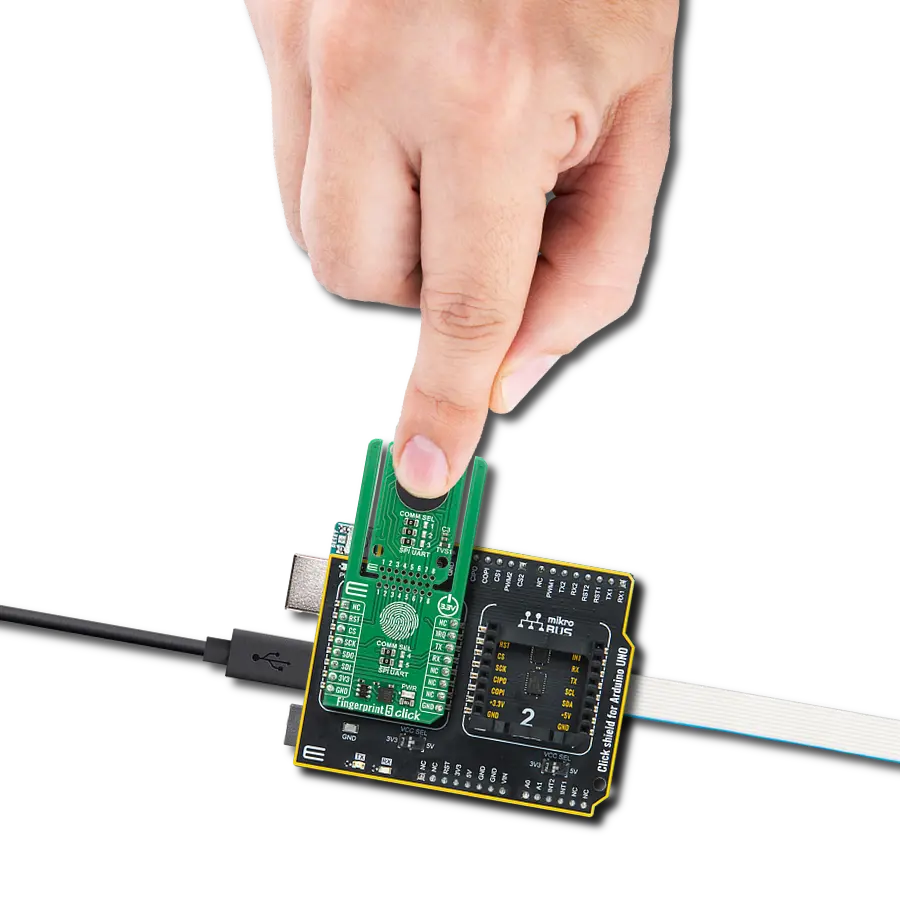 Integrate advanced fingerprint capture into embedded designs with FPC2530 (100026222) and ATmega328