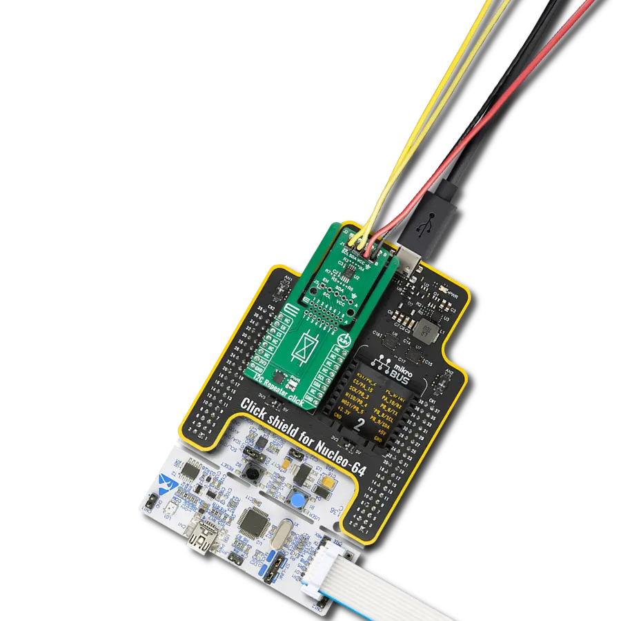 Add low-power I2C repeat and acceleration to high-speed designs with NCA9700 and STM32F410RB