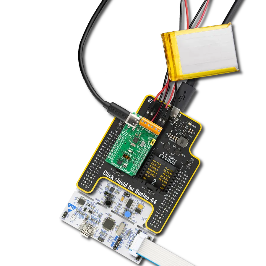 Extend battery life and reduce charging time with the MP2731 and STM32F410RB