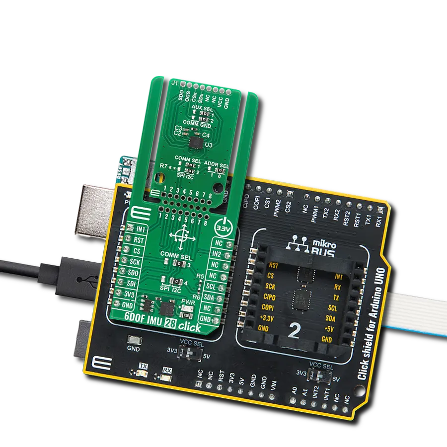 使用 LSM6DSV320X 和 ATmega328,实现运动、冲击和手势检测
