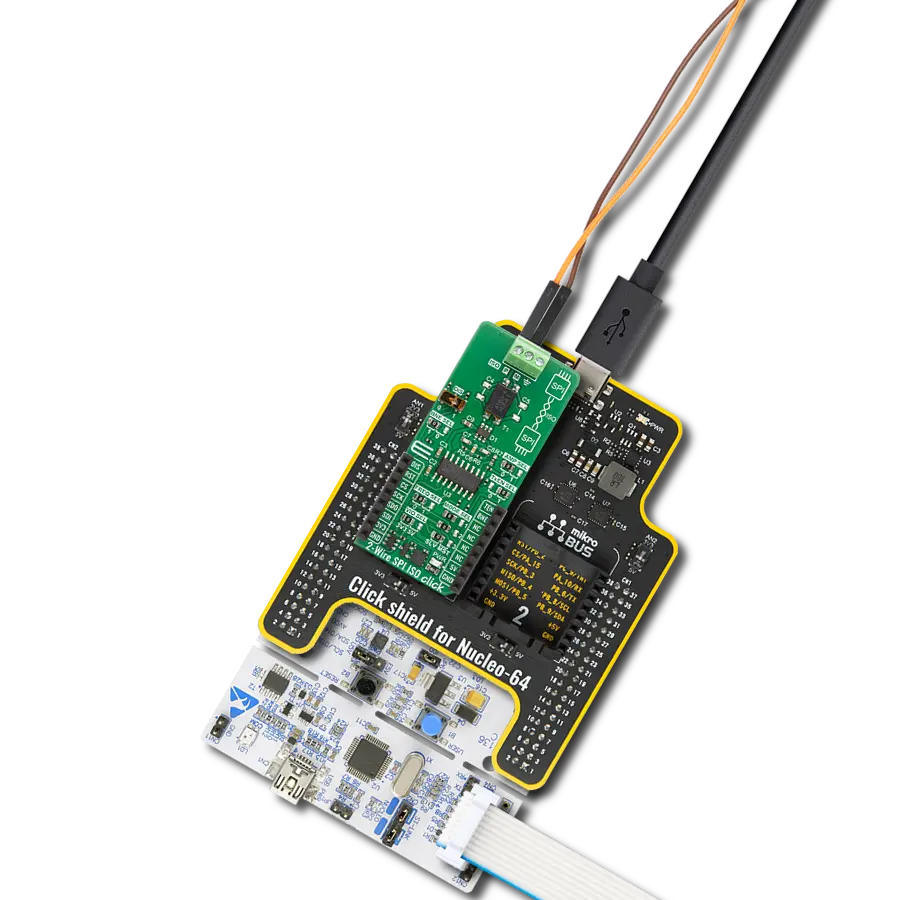 Enable isolated SPI communication for automotive and industrial systems with the L9963T and STM32F410RB