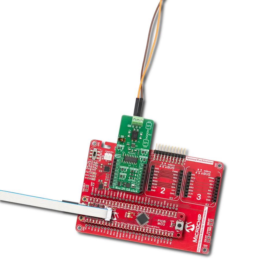 Enable isolated SPI communication for automotive and industrial systems with the L9963T and PIC18F57Q43
