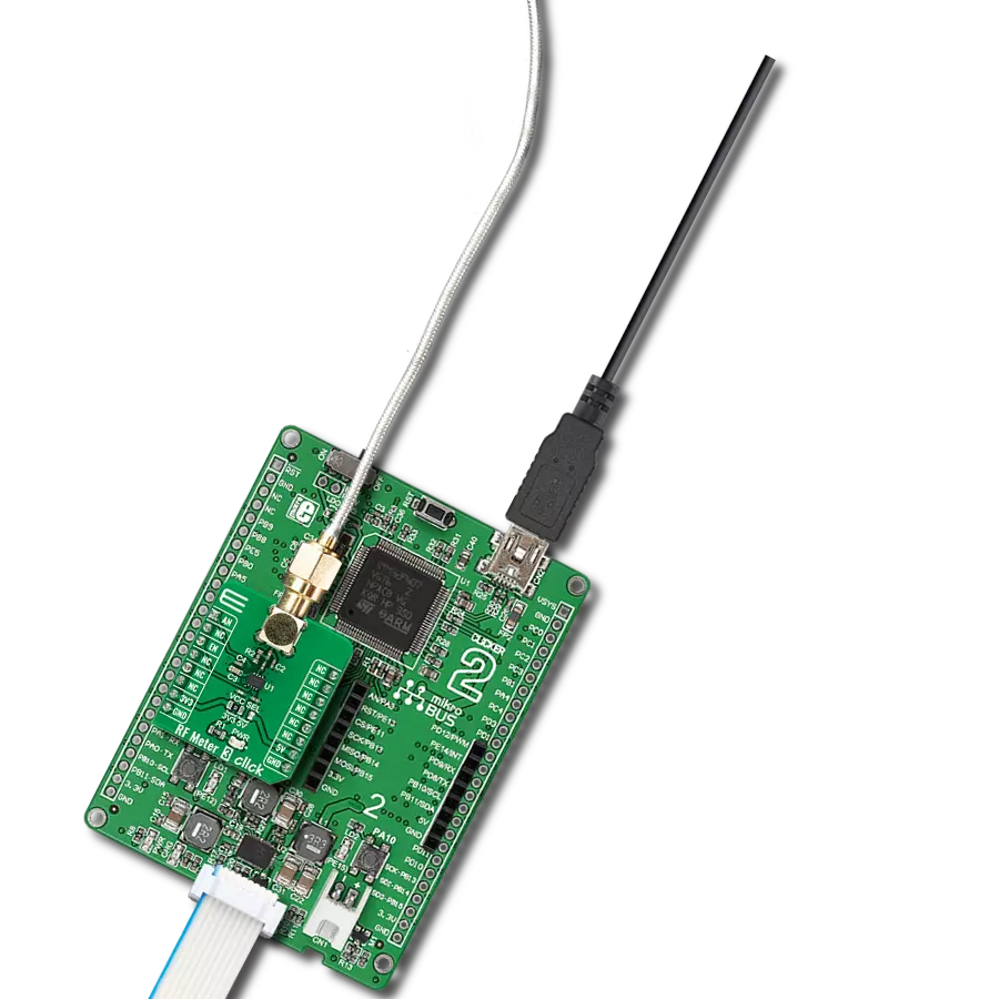 Measure RF signal strength with the help of LT5581 and STM32F407VGT6 ...