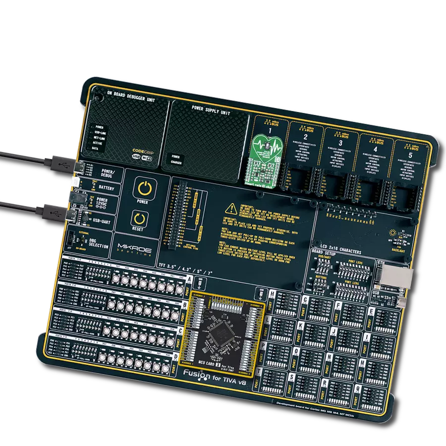 Heart rate 4 Click with Fusion for Tiva v8