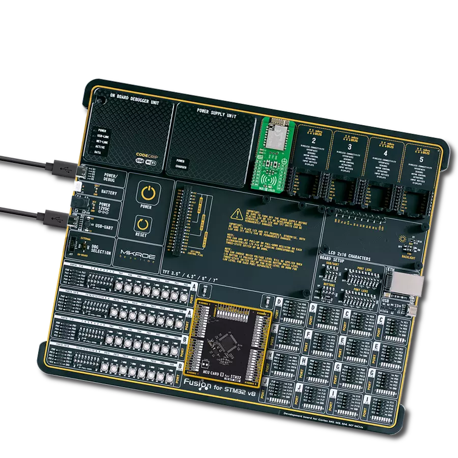 WiFi 11 Click with Fusion for STM32 v8