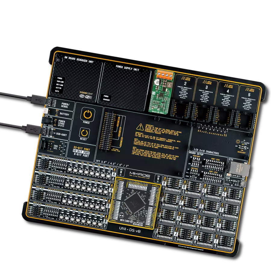 Buck 5 Click with UNI-DS v8