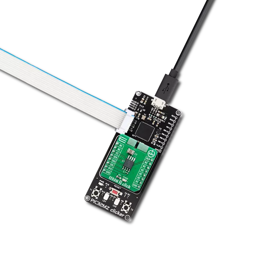 Capture and store critical information without constant power with 48LM01 and PIC32MZ1024EFH064